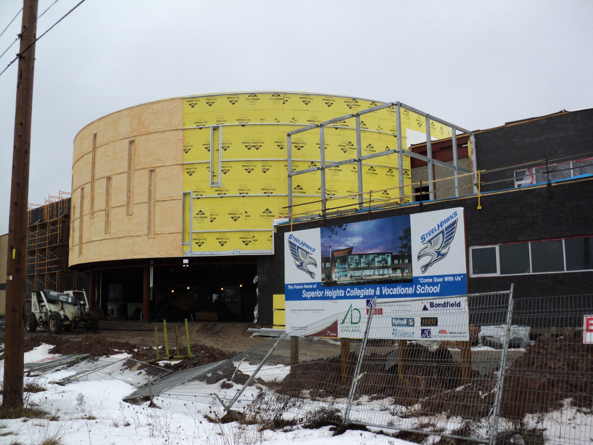 Topline Electric commercial construction project